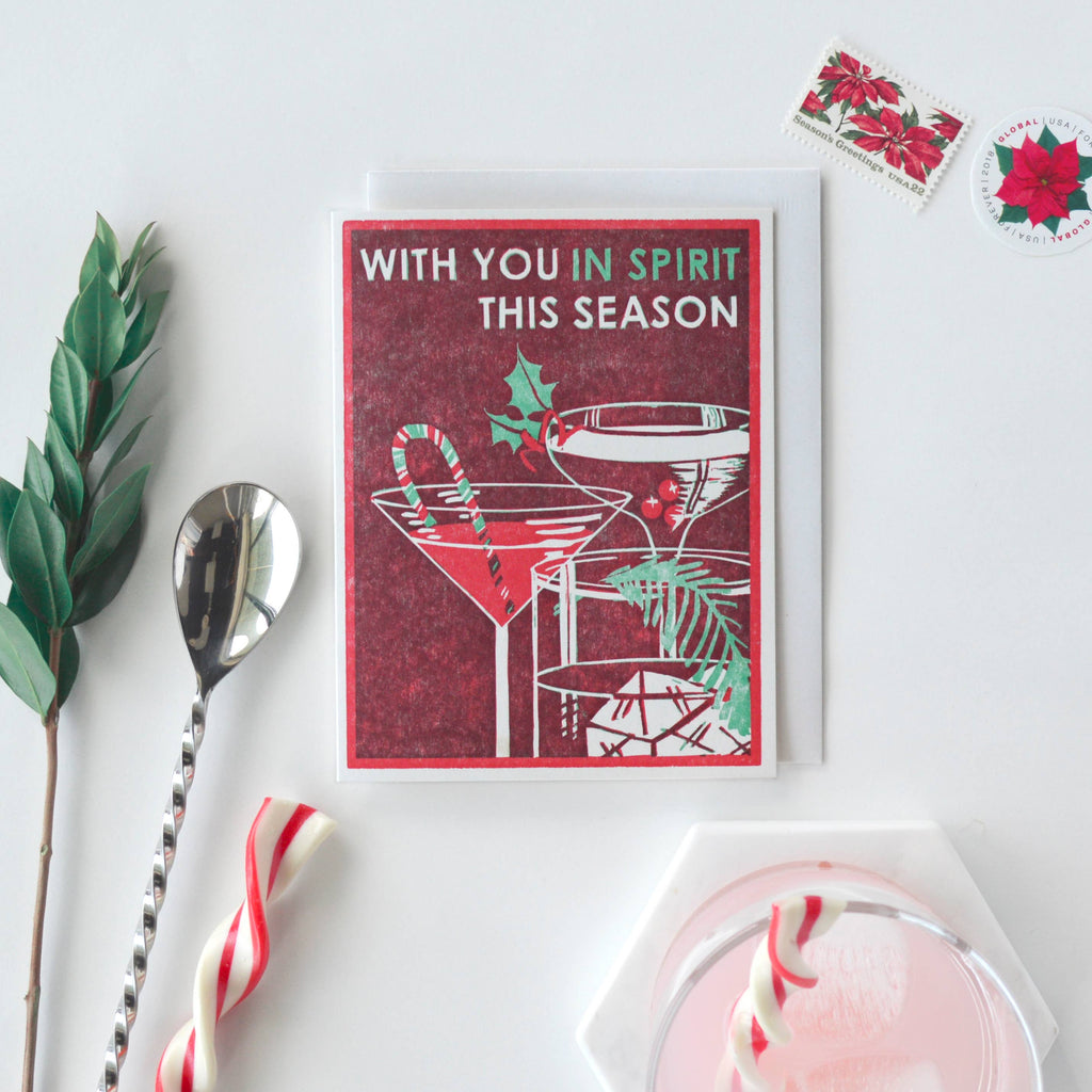 Heartell Press - With You In Spirit Holiday Card - Boxed Set-Heartell Press-treehaus
