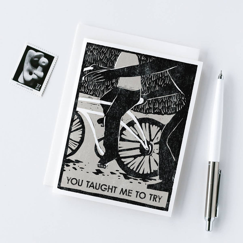 Heartell Press - You Taught Me to Try Mother/Father's Day Card-Heartell Press-treehaus