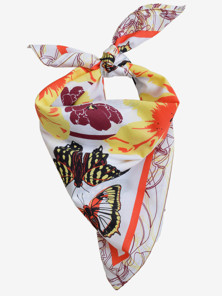 Hearth and Harrow - Butterfly Bandana - Yellow-Hearth and Harrow-treehaus