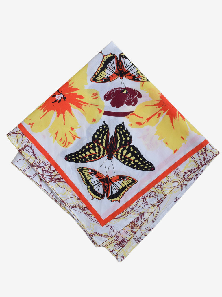 Hearth and Harrow - Butterfly Bandana - Yellow-Hearth and Harrow-treehaus