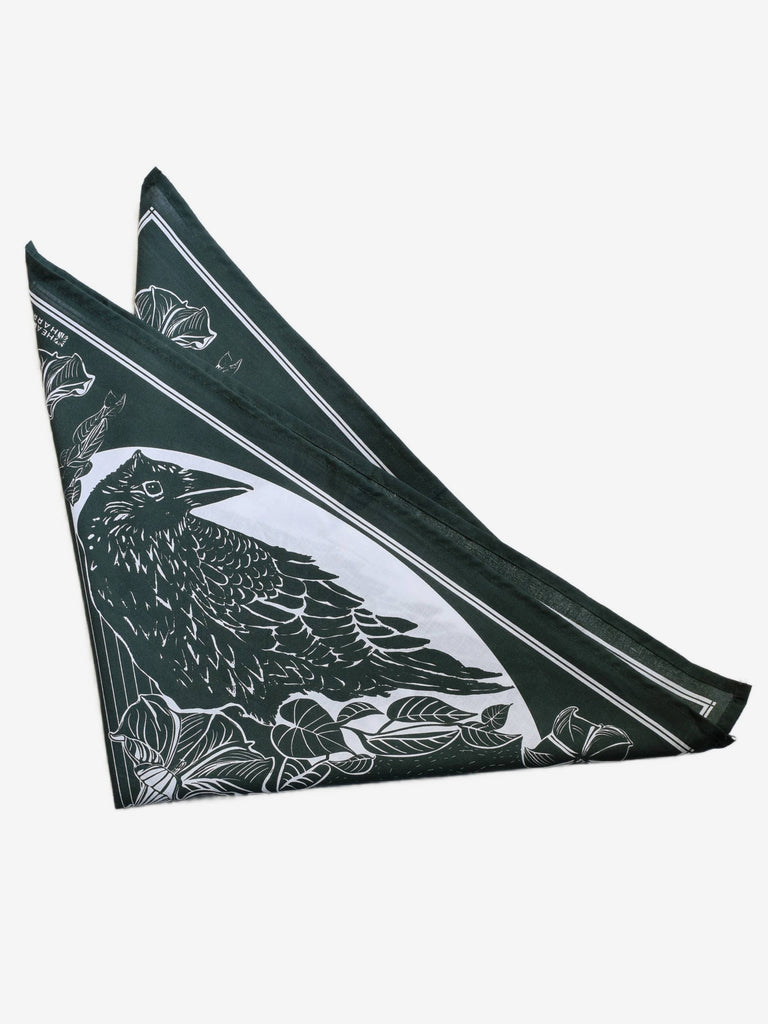 Hearth and Harrow - Crow Bandana-Hearth and Harrow-treehaus