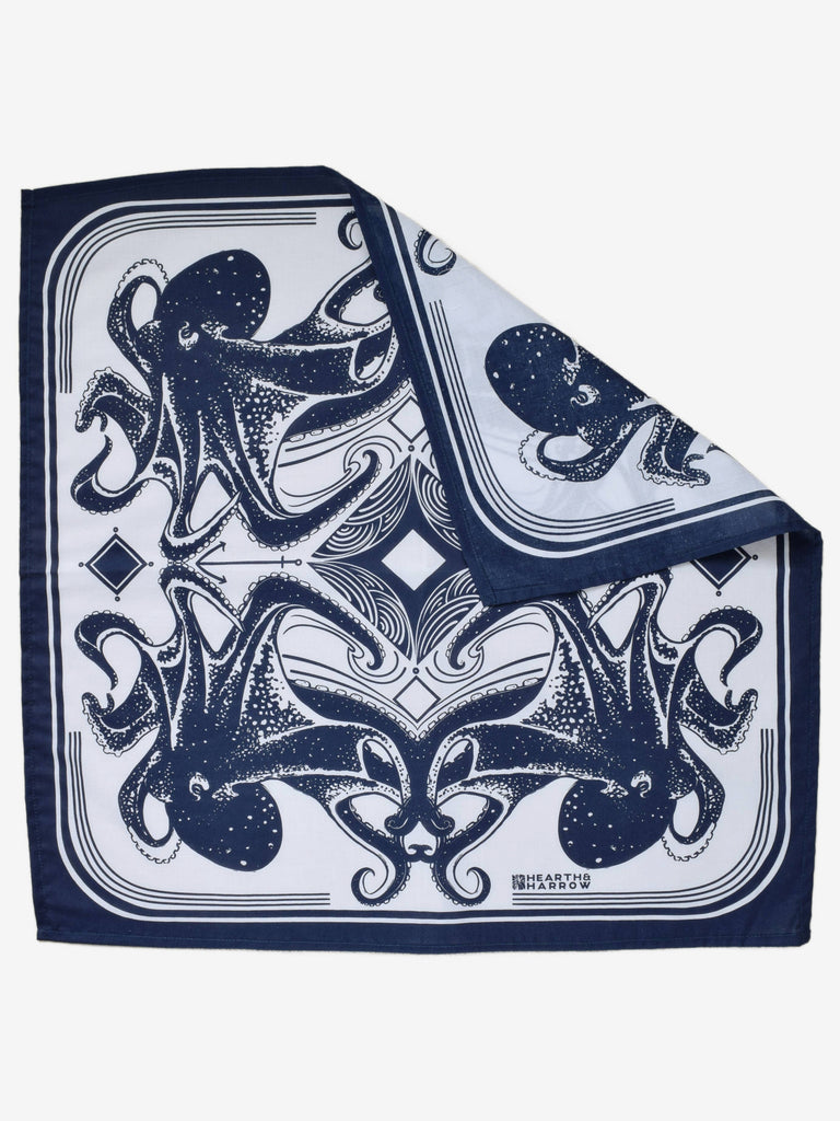 Hearth and Harrow - Octopus Bandana-Hearth and Harrow-treehaus