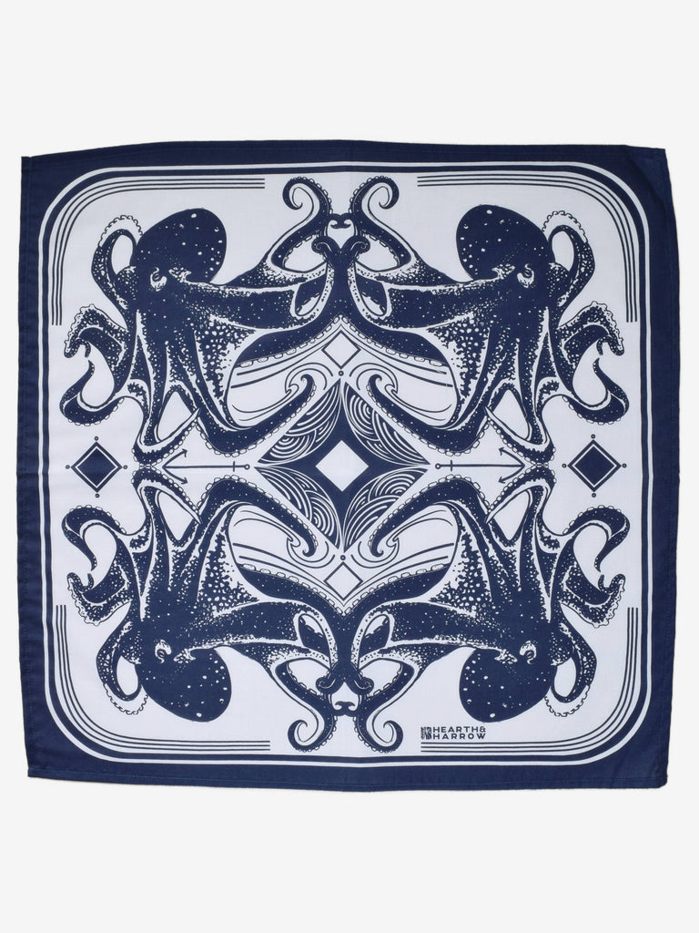 Hearth and Harrow - Octopus Bandana-Hearth and Harrow-treehaus