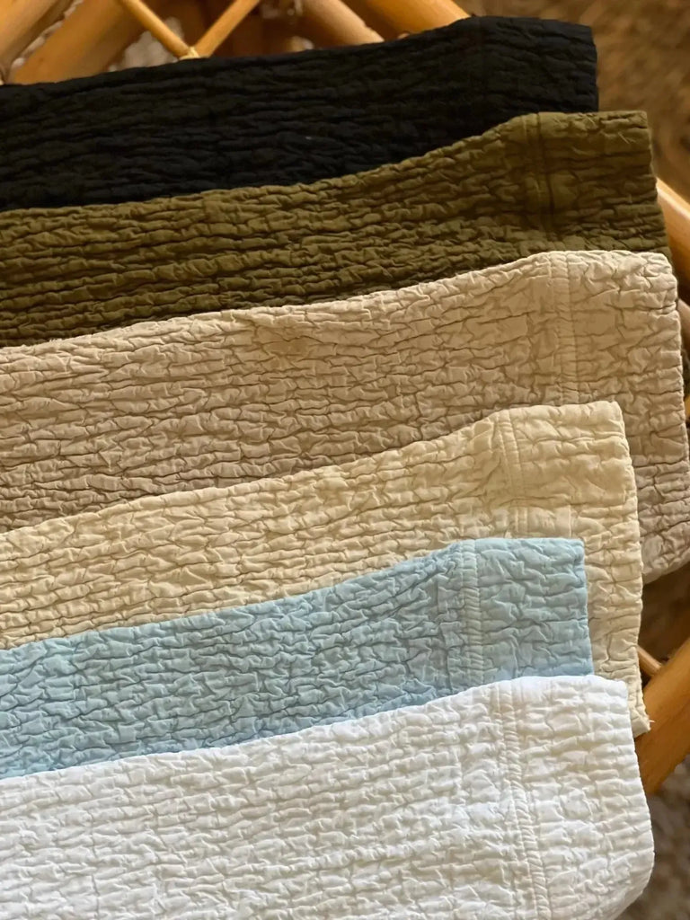 Honest Cotton - Cotton Robe - Olive-Honest Cotton-treehaus