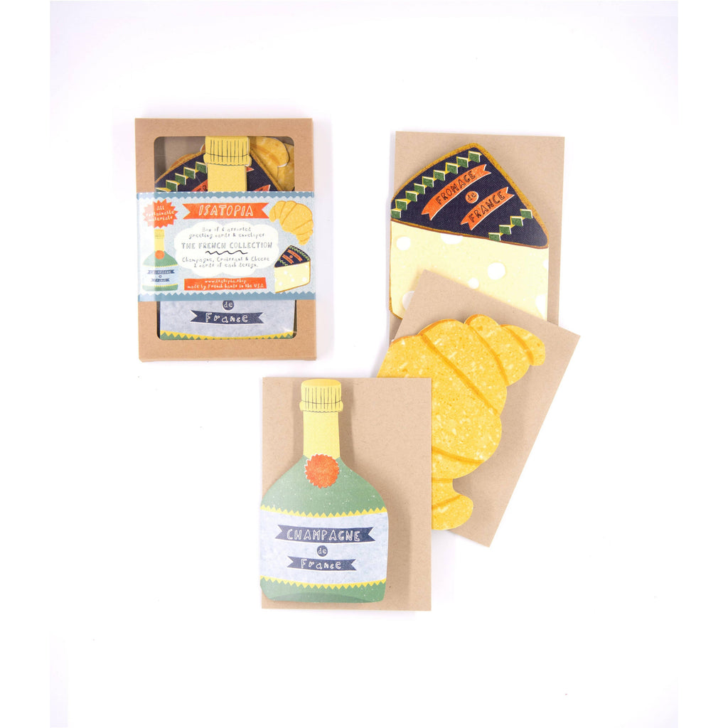 Isatopia - French Collection - Box of 6 Cards-Isatopia-treehaus