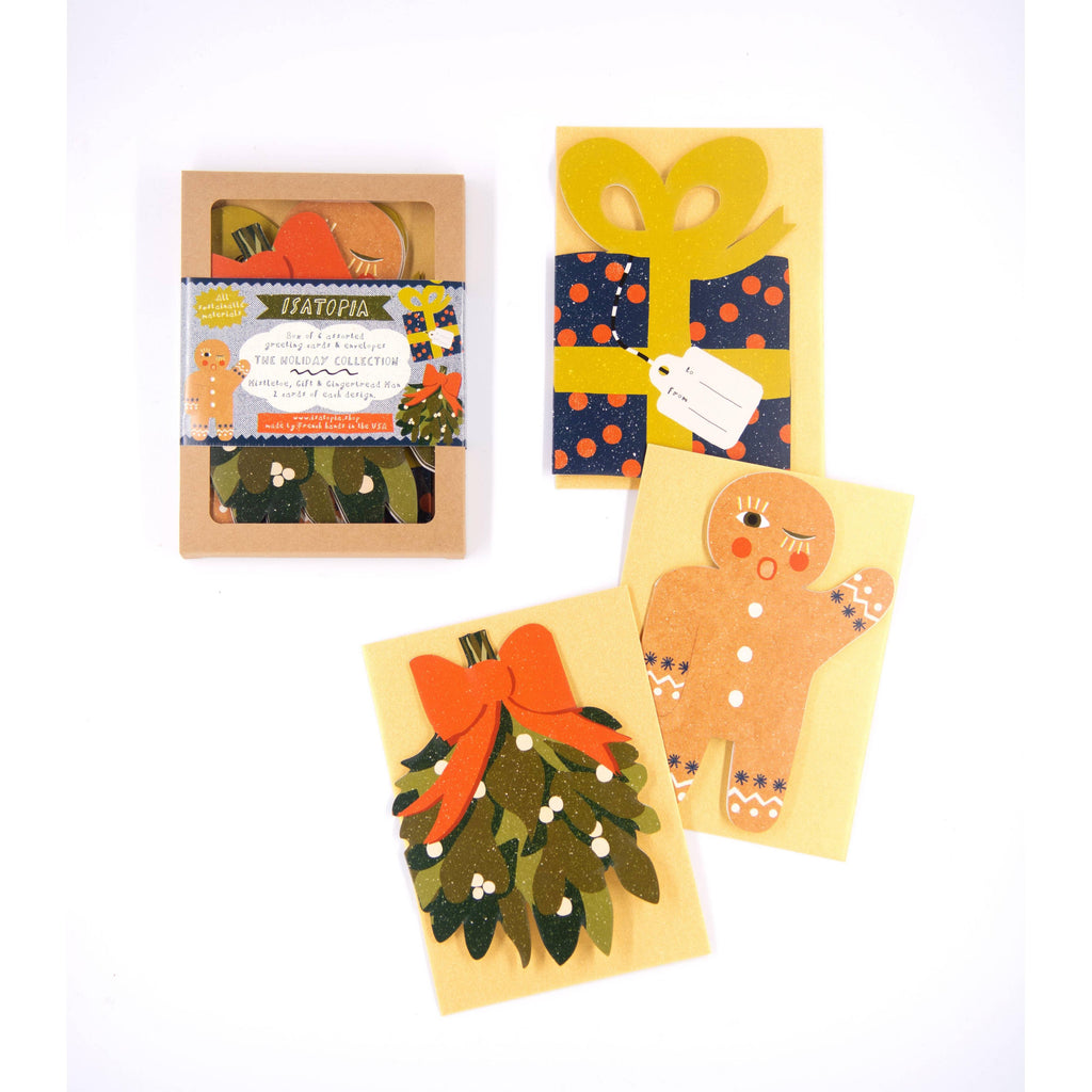 Isatopia - Holiday Collection - Box of 6 Cards-Isatopia-treehaus