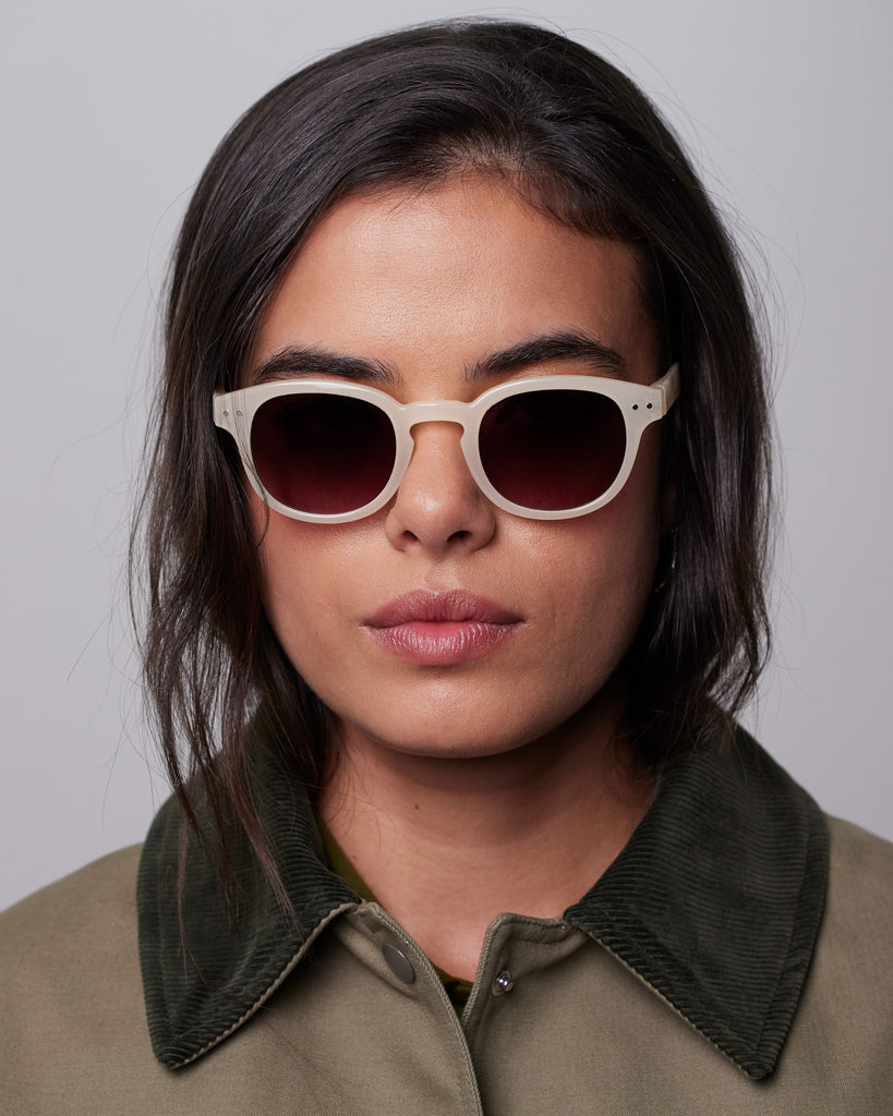 Izipizi - Sunglasses - C - Vintage Cream-Izipizi-treehaus
