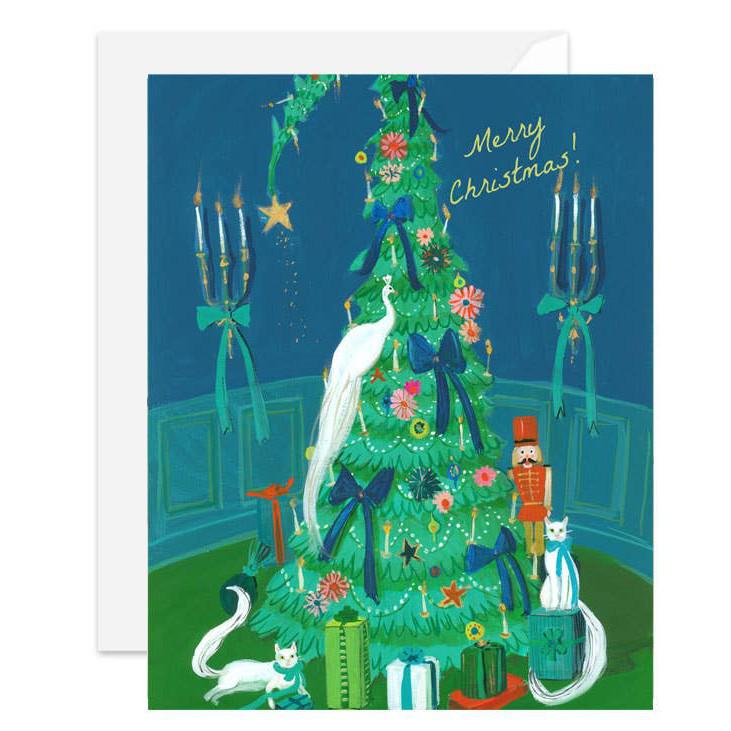 Janet Hill Studio - A Maximalist Christmas Card-Janet Hill Studio-treehaus