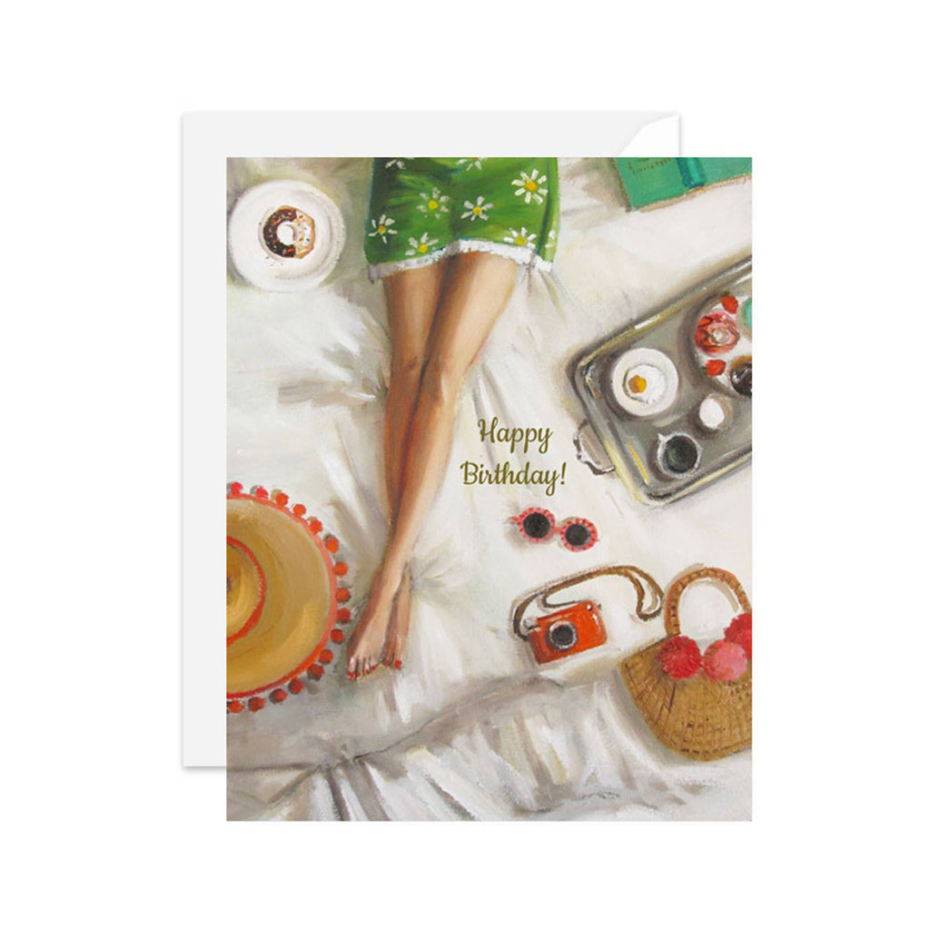 Janet Hill Studio - Happy Birthday Penny Fontaine Hotel Card-Janet Hill Studio-treehaus