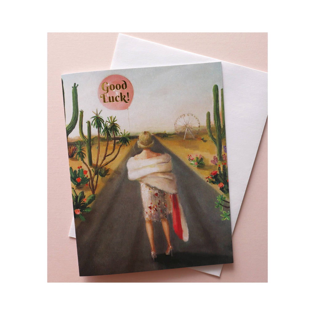 Janet Hill Studio - Lady Luck Card-Janet Hill Studio-treehaus
