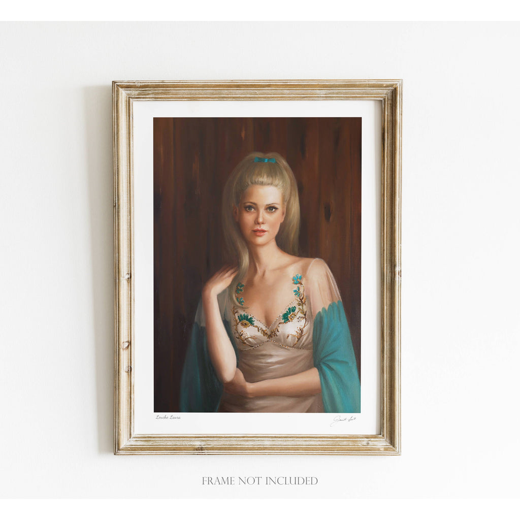 Janet Hill Studio - Louche Laura 8.5"x11" Art Print-Janet Hill Studio-treehaus