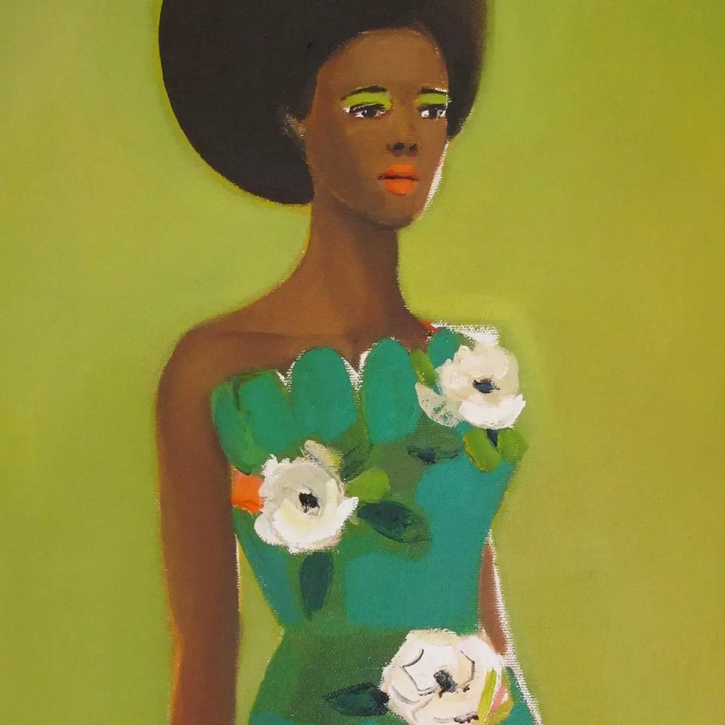 Janet Hill Studio - Prue - 12"x16" Framed Art Print-Janet Hill Studio-treehaus