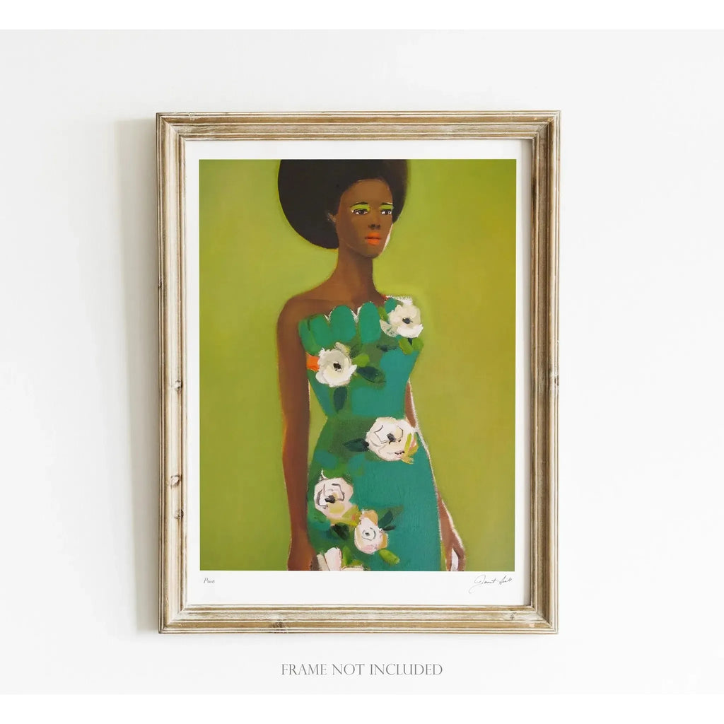 Janet Hill Studio - Prue - 12"x16" Framed Art Print-Janet Hill Studio-treehaus