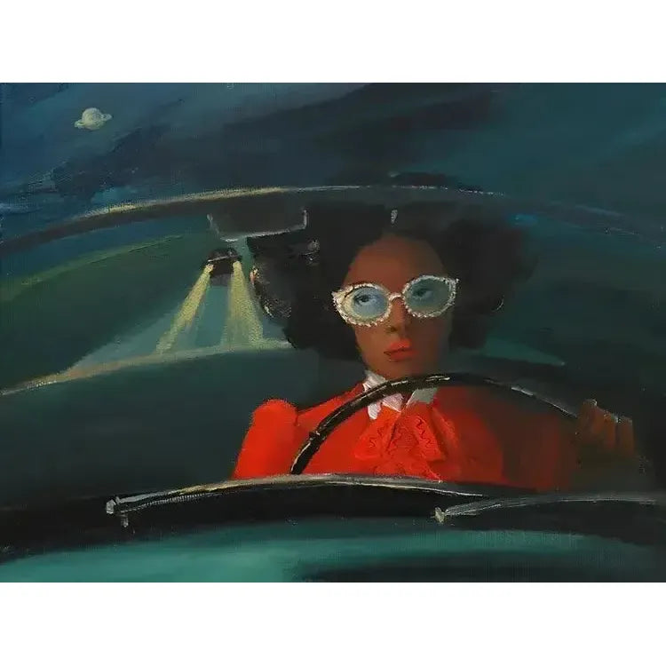 Janet Hill Studio - Saturn - 8.5"x11" Art Print-JANET HILL STUDIO-treehaus