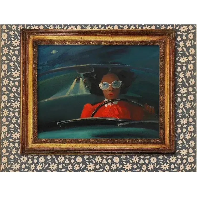 Janet Hill Studio - Saturn - 8.5"x11" Art Print-JANET HILL STUDIO-treehaus