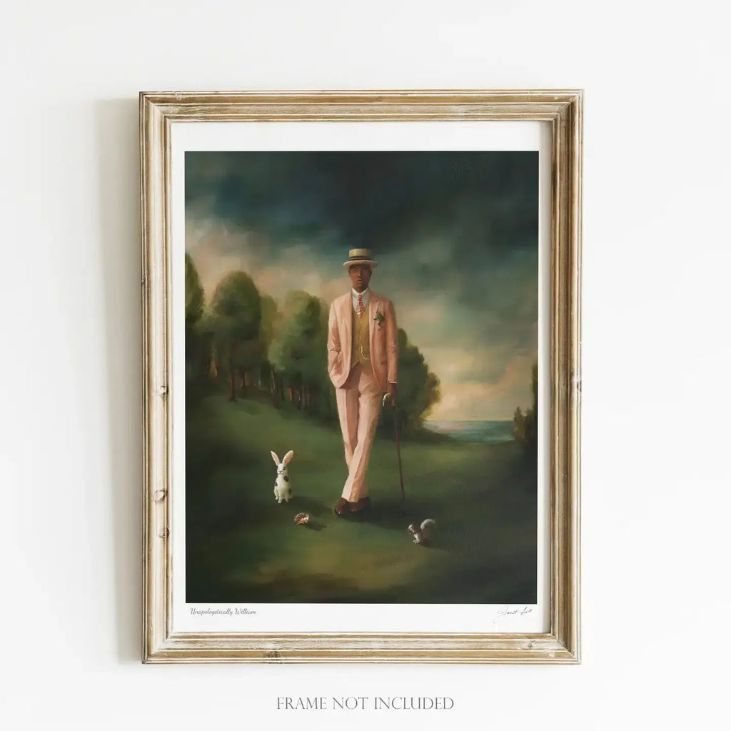 Janet Hill Studio - Unapologetically William - 8.5"x11" Art Print-Janet Hill Studio-treehaus