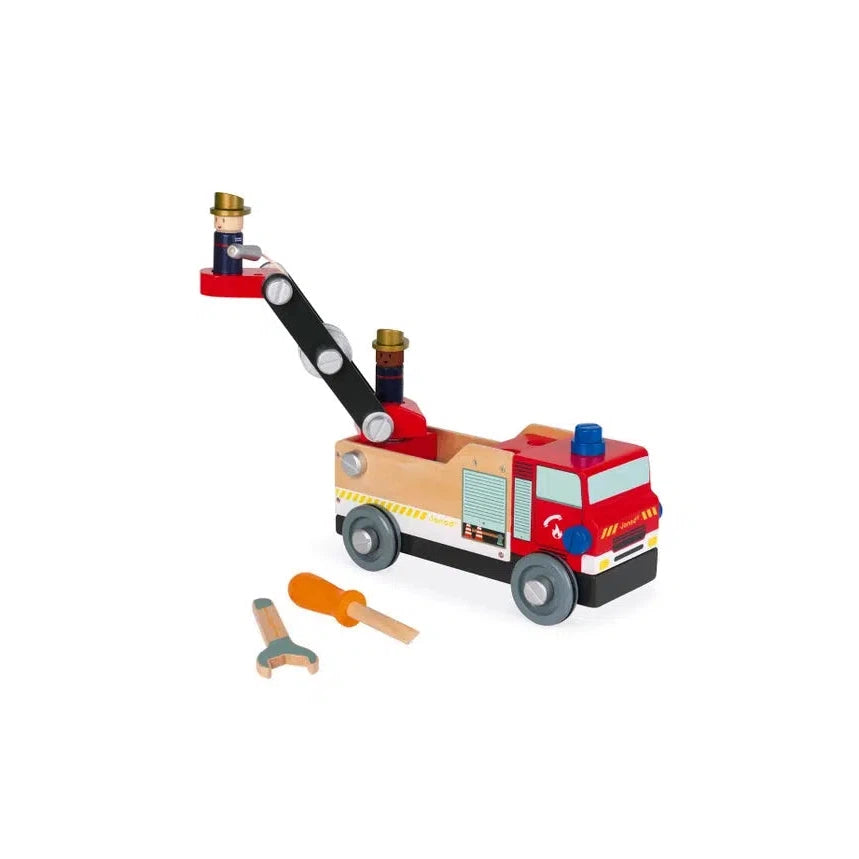 Janod - Brico Kids - Fire Truck-Janod-treehaus