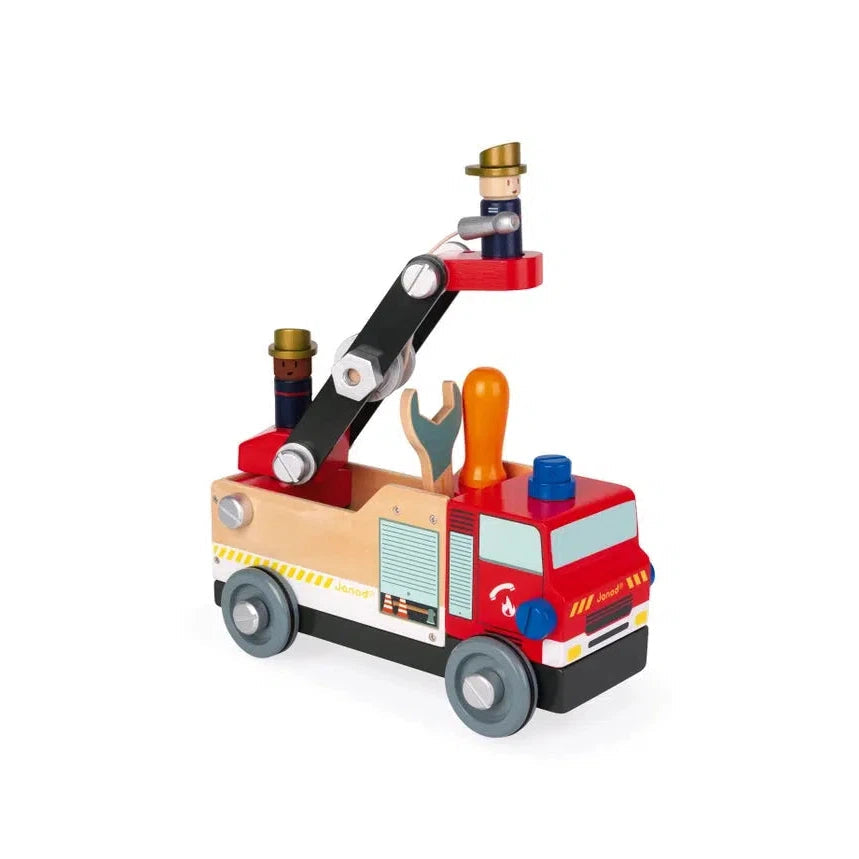 Janod - Brico Kids - Fire Truck-Janod-treehaus