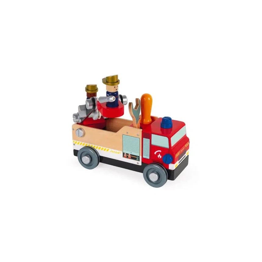 Janod - Brico Kids - Fire Truck-Janod-treehaus