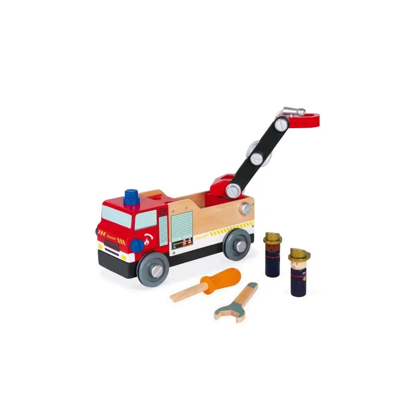 Janod - Brico Kids - Fire Truck-Janod-treehaus