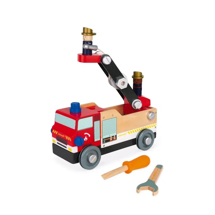 Janod - Brico Kids - Fire Truck-Janod-treehaus