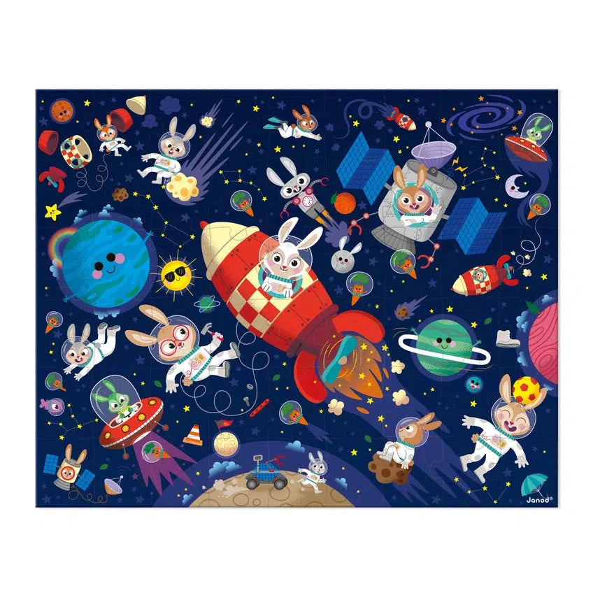 Janod - Rocket 54 Pc Puzzle-Janod-treehaus