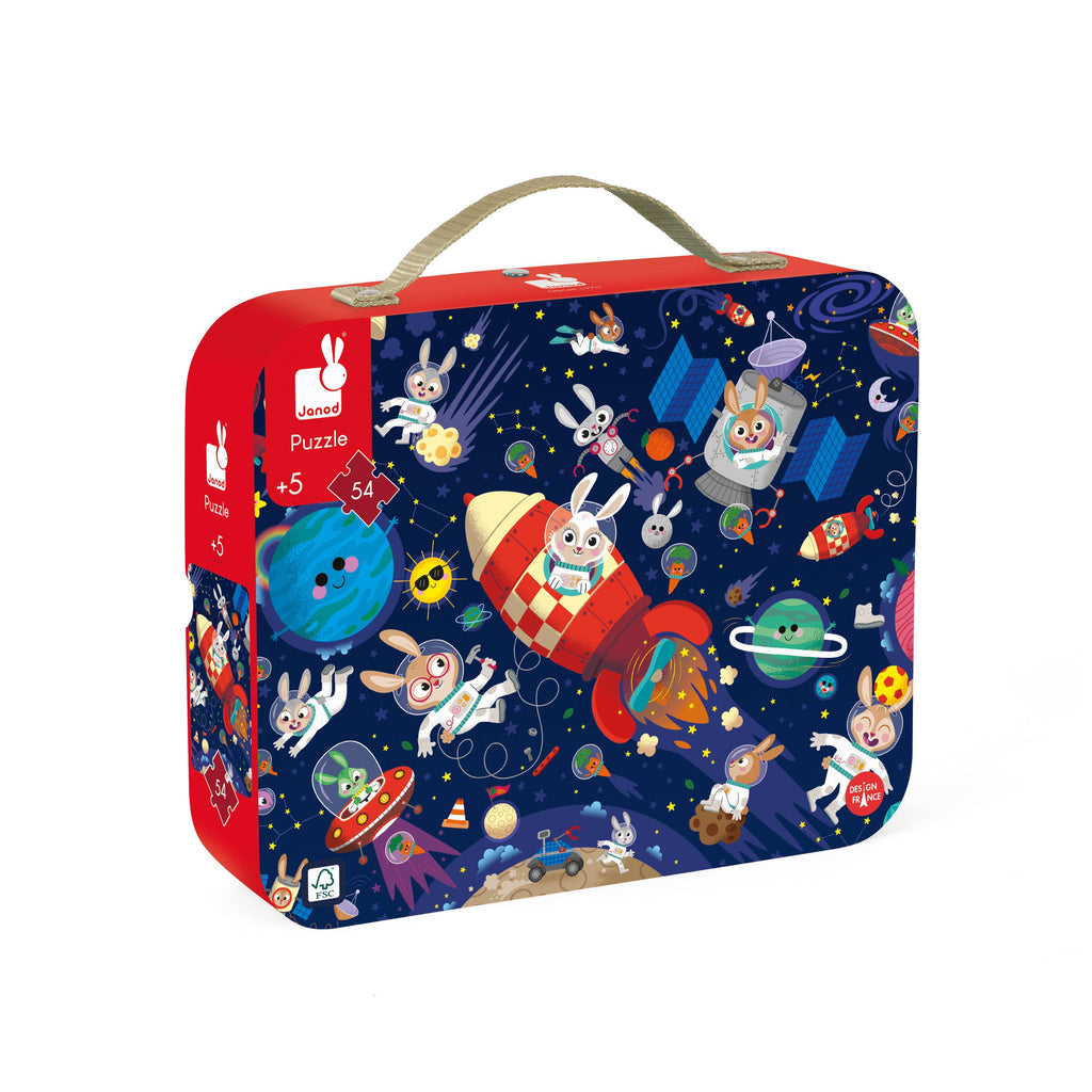 Janod - Rocket Puzzle - 54 pc-Janod-treehaus