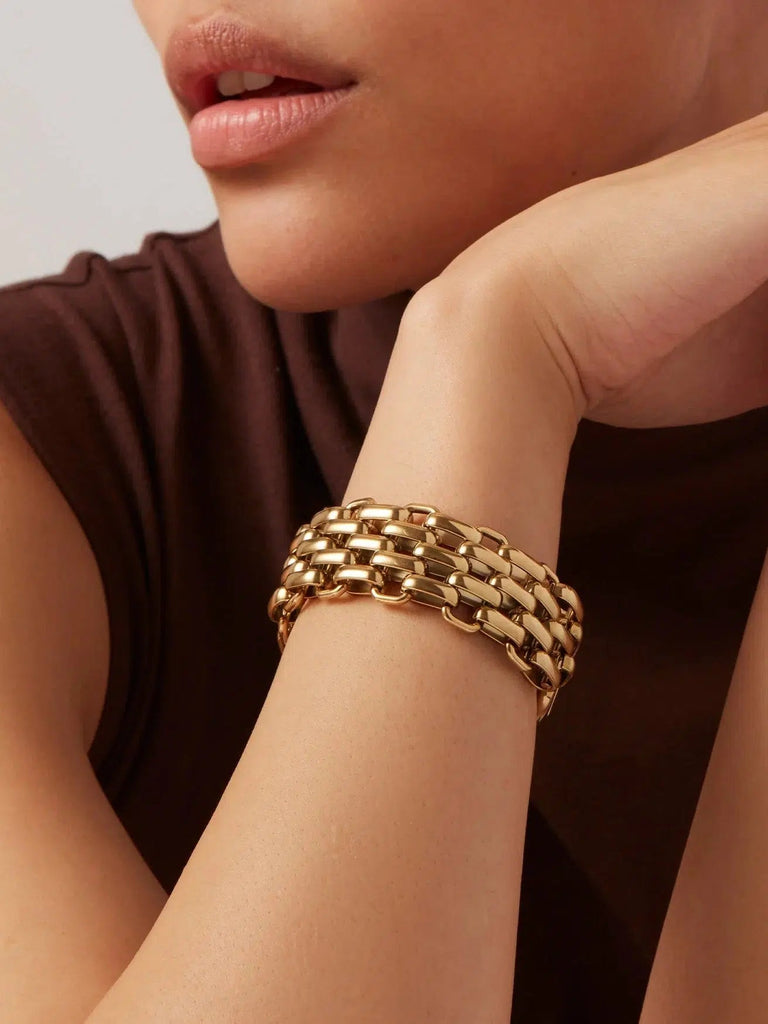 Jenny Bird - Penelope Bracelet - Gold-Jenny Bird-treehaus