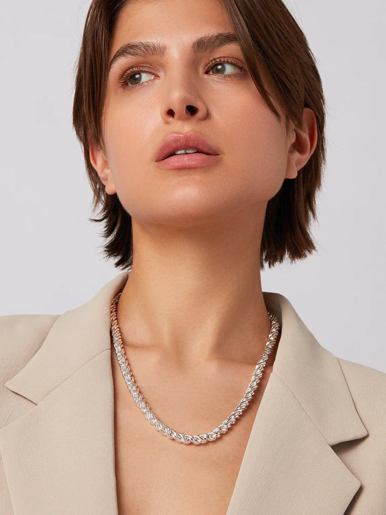 Jenny Bird - Rizzo Necklace - Silver-Jenny Bird-treehaus