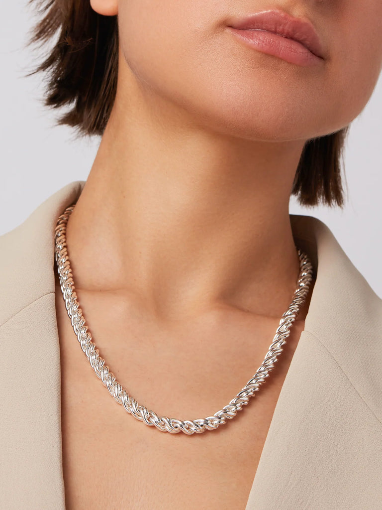 Jenny Bird - Rizzo Necklace - Silver-Jenny Bird-treehaus