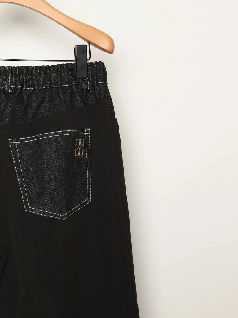 Jiji Studio - Erika Pants- Noir-Jiji Studio-treehaus