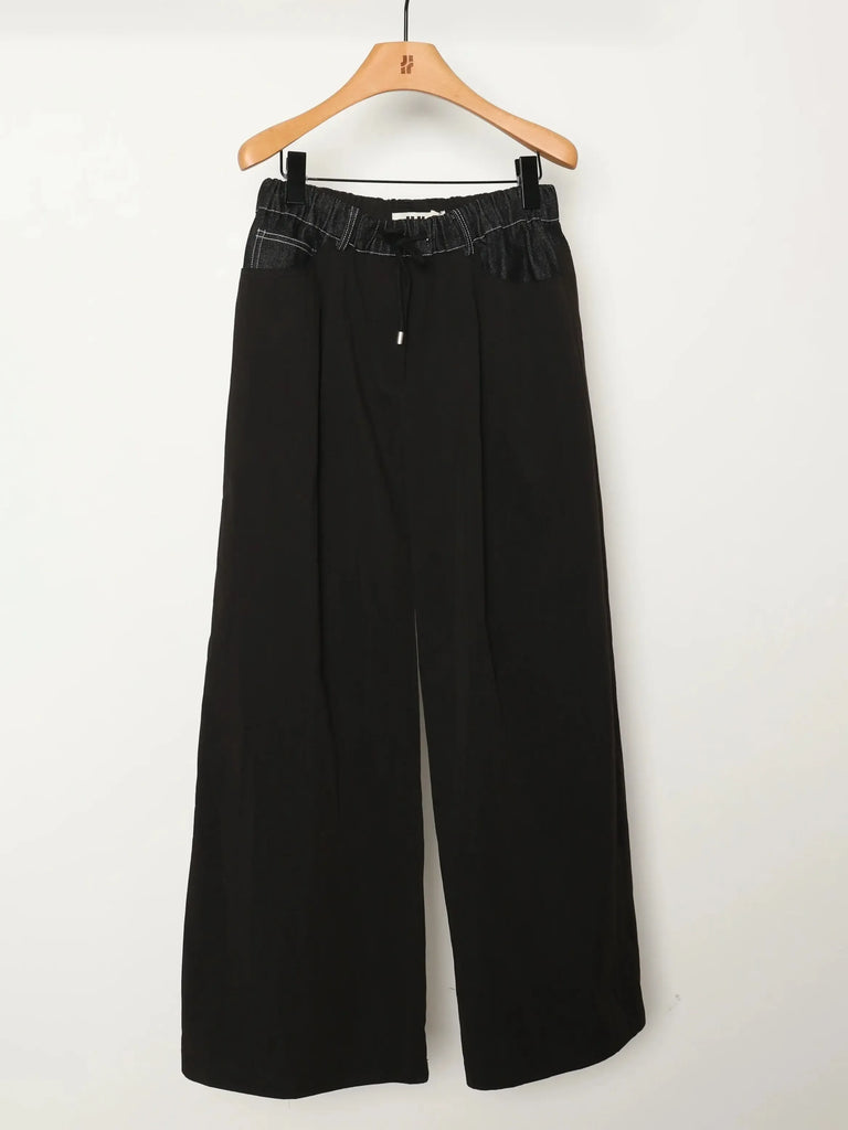 Jiji Studio - Erika Pants- Noir-Jiji Studio-treehaus