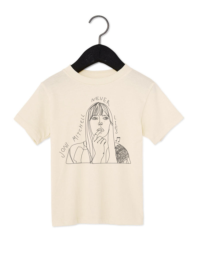 Joni Never Lies T-Shirt - Natural-Joseph + Sue-treehaus