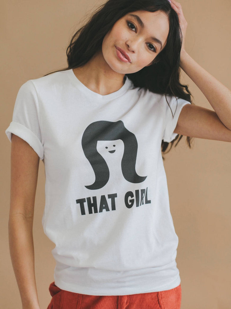 Joseph + Sue - That Girl Throwback T-Shirt-Joseph + Sue-treehaus