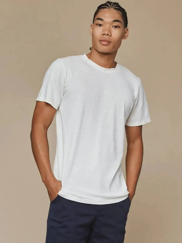 Jungmaven - Jung T-Shirt - Washed White-Jungmaven-treehaus