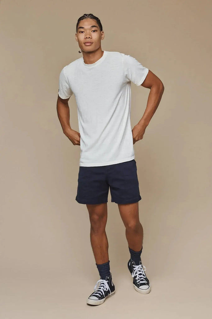 Jungmaven - Jung T-Shirt - Washed White-Jungmaven-treehaus