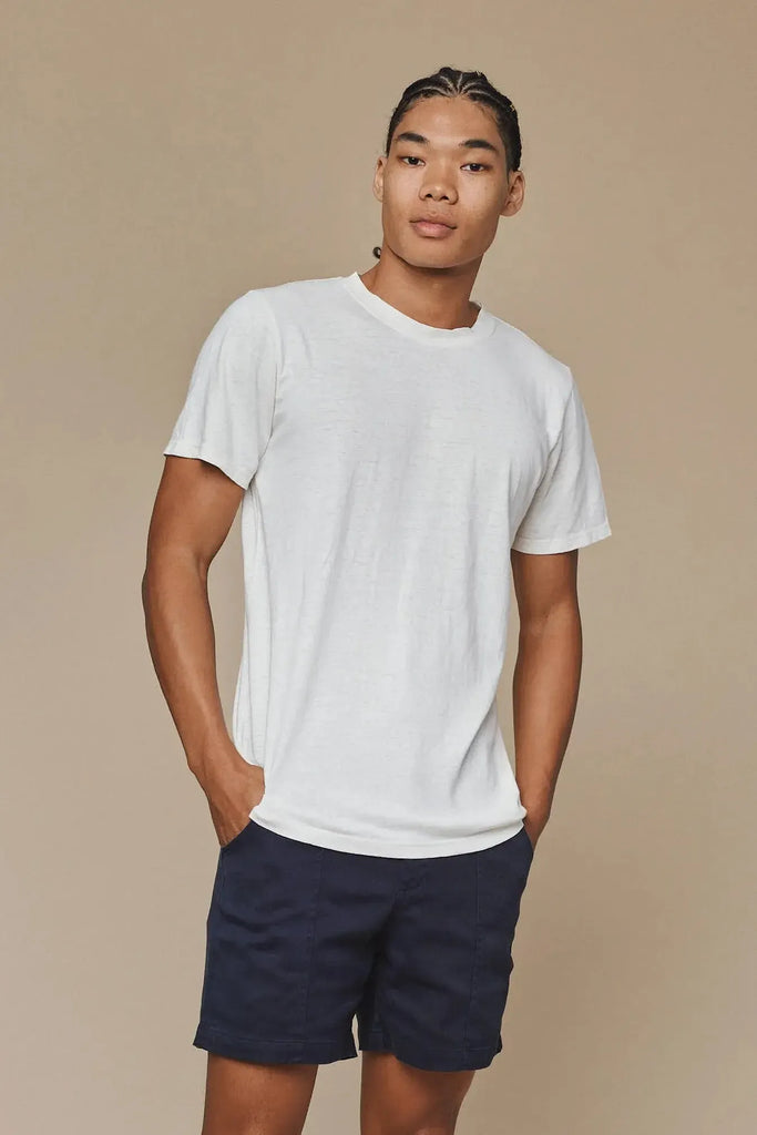 Jungmaven - Jung T-Shirt - Washed White-Jungmaven-treehaus