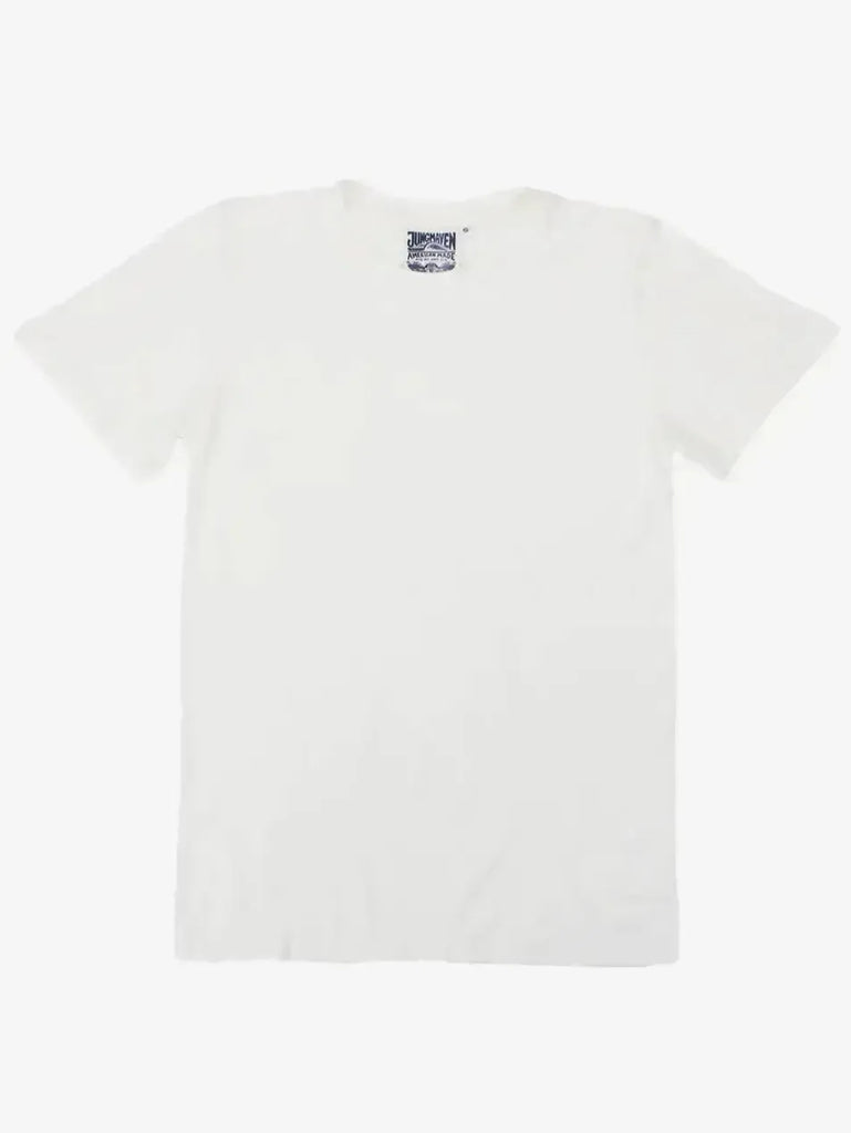Jungmaven - Jung T-Shirt - Washed White-Jungmaven-treehaus