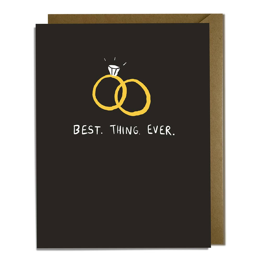 Kat French Design - Best Thing Ever - Wedding Card-Kat French Design-treehaus