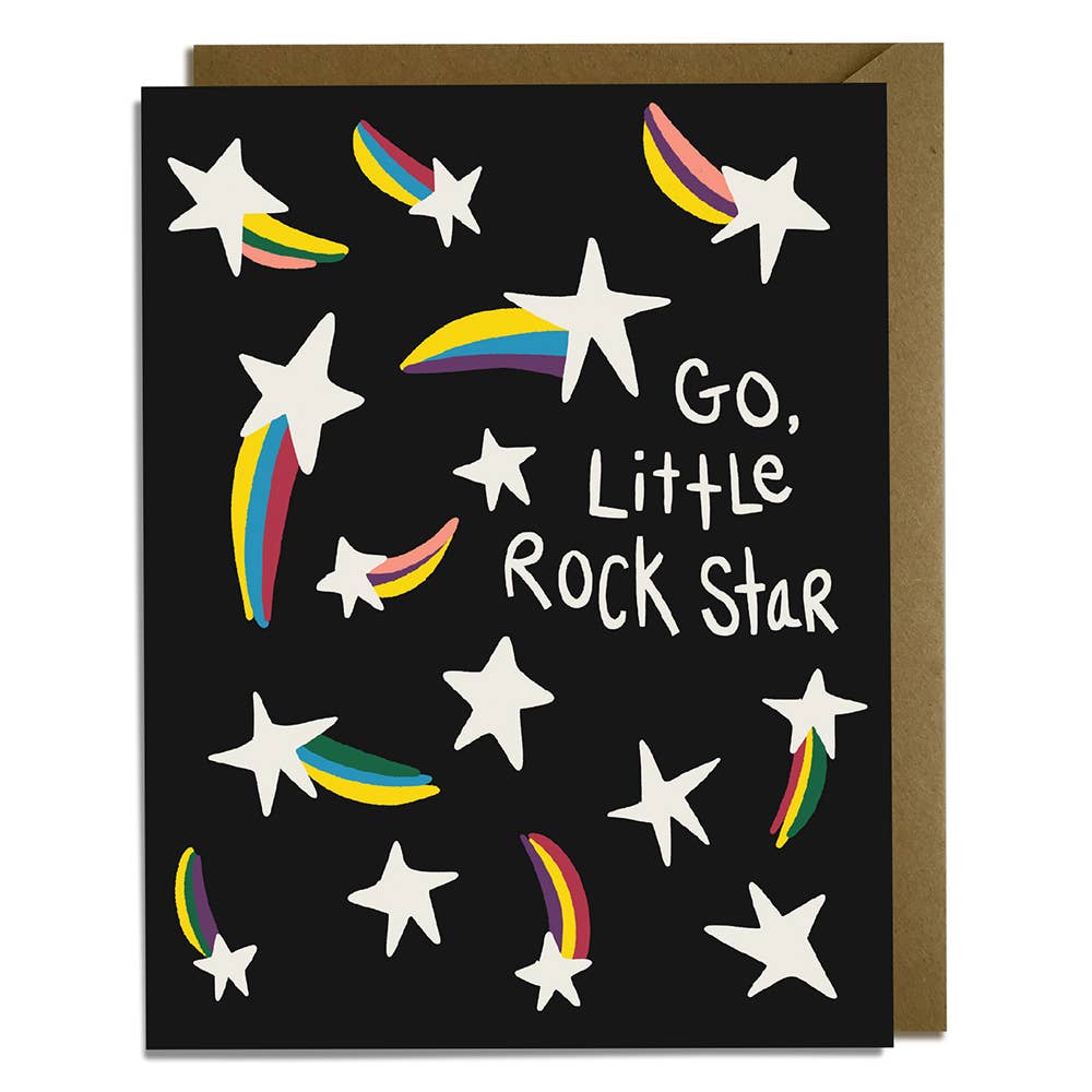 Kat French Design - Go Little Rock Star - Congratulations Card-Kat French Design-treehaus