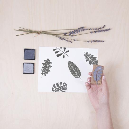 Kikkerland - Carve Your Own Stamps Kit-Kikkerland-treehaus