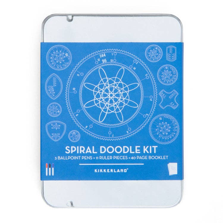 Kikkerland Design Inc - Spiral Doodle Kit-Kikkerland Design Inc-treehaus
