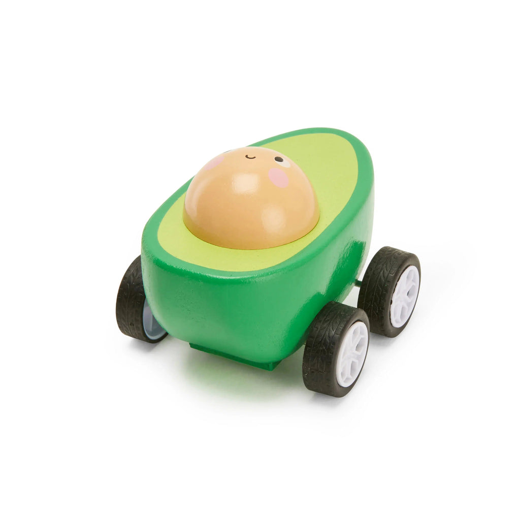 Kikkerland - Fruit Fun Pull Back Cars-Kikkerland-treehaus