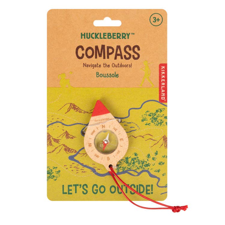 Kikkerland - Huckleberry Compass-Kikkerland Design Inc-treehaus