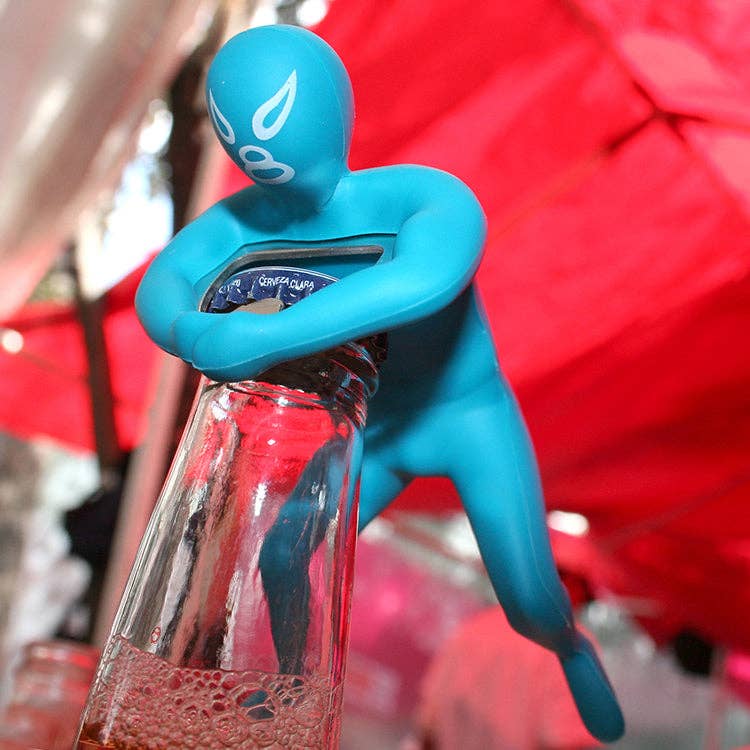Kikkerland - Luchador Bottle Openers-Kikkerland Design Inc-treehaus