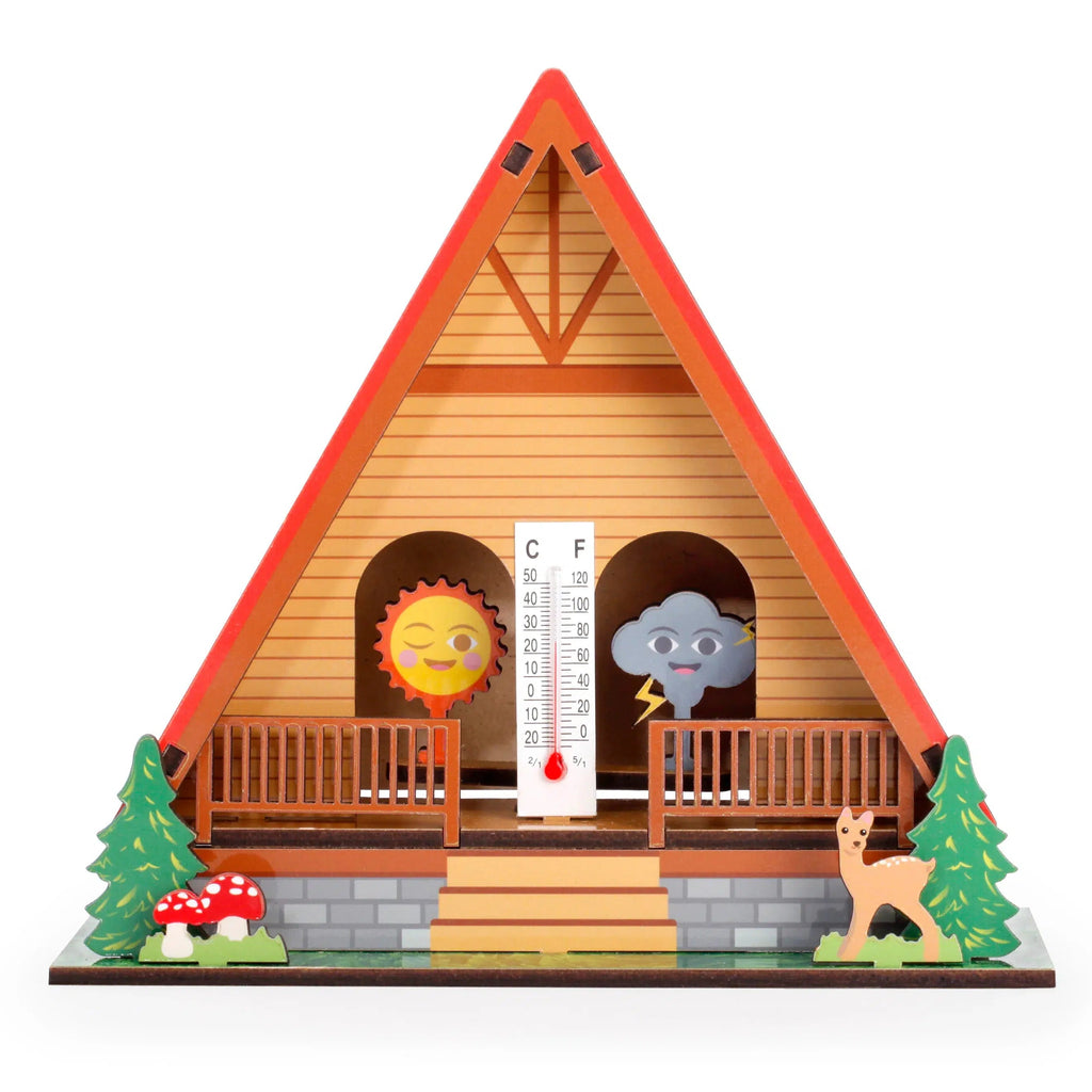 Kikkerland - Make Your Own Weather House-Kikkerland Design Inc-treehaus