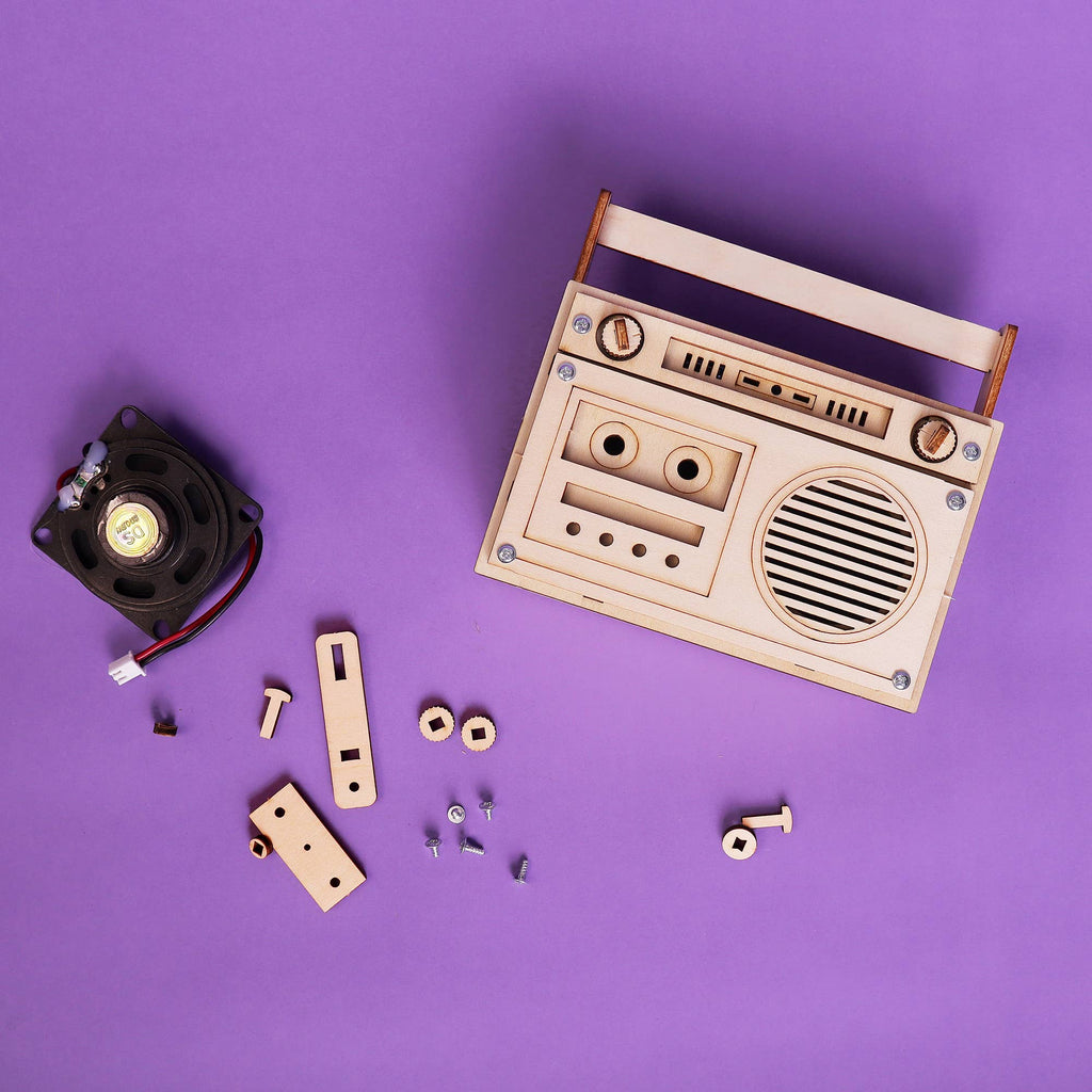 Kitsville - 60 Seconds Voice Recorder DIY Kit-Kitsville (Alicorn Inc.)-treehaus