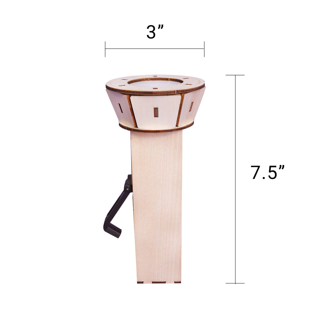 Kitsville - Hand-Crank Flashlight DIY Kit-Kitsville (Alicorn Inc.)-treehaus