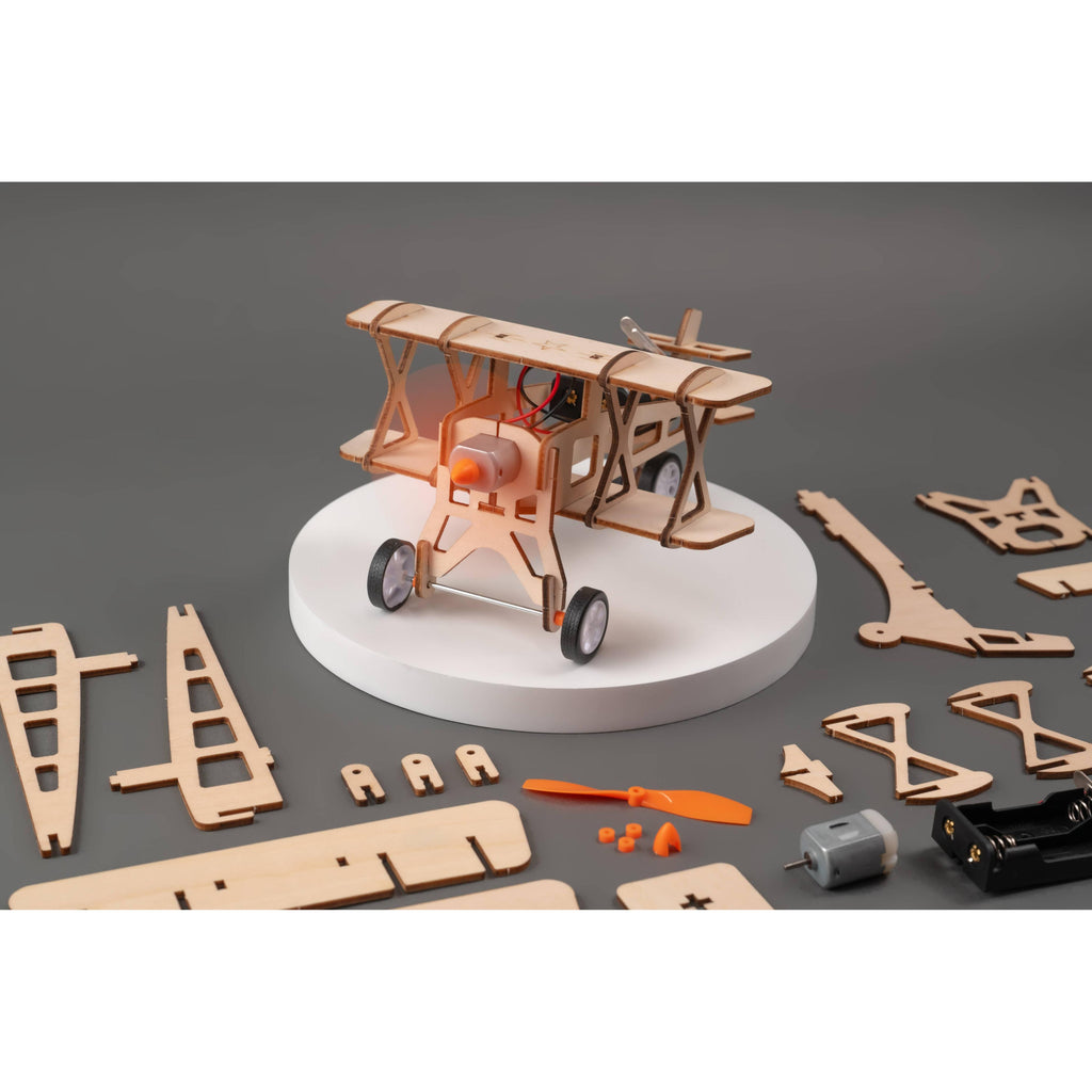 Kitsville - Propeller Plane DIY Kit-Kitsville (Alicorn Inc.)-treehaus