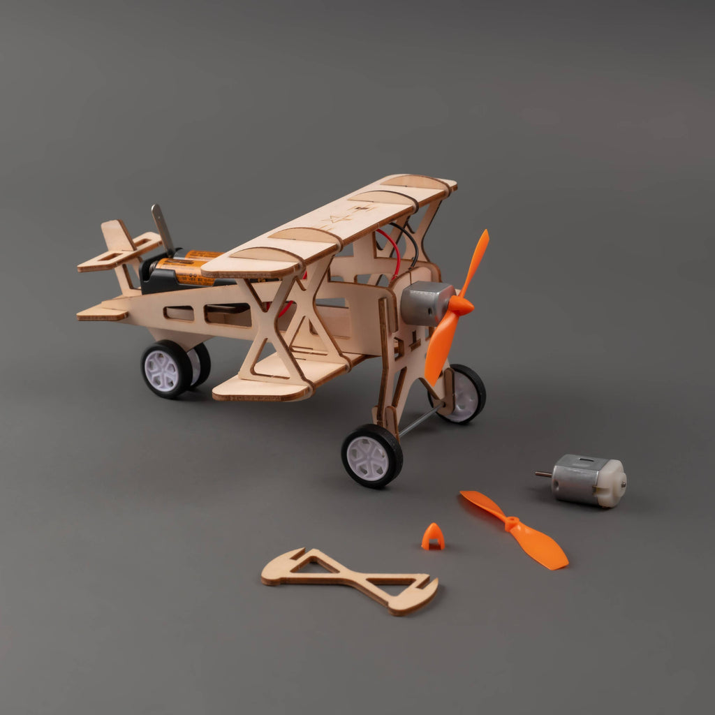Kitsville - Propeller Plane DIY Kit-Kitsville (Alicorn Inc.)-treehaus